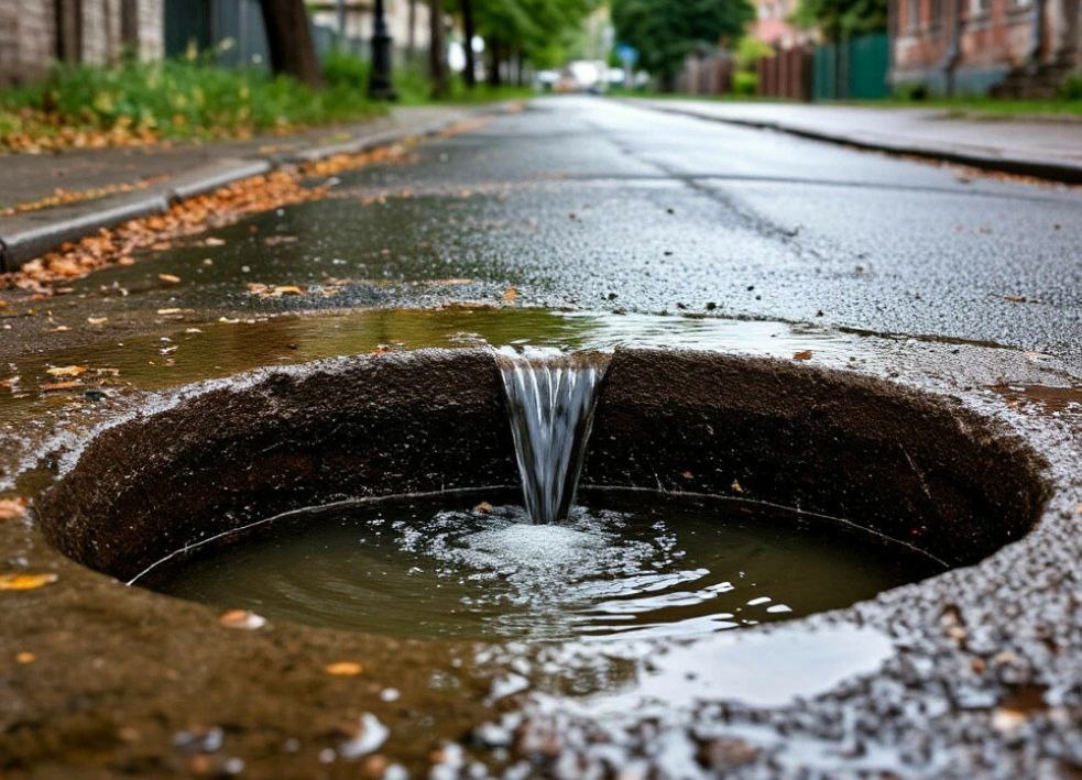 Саратовцы утопали в канализационных стоках целый месяц